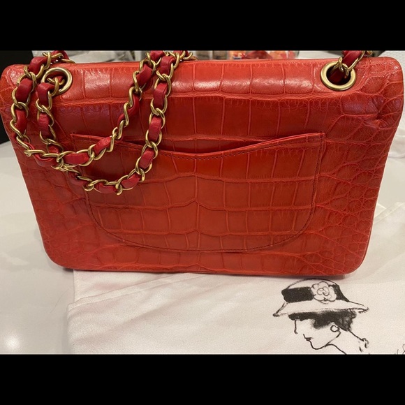 Chanel Crocodile Classic medium bag with GHW - Picture 13 of 15
